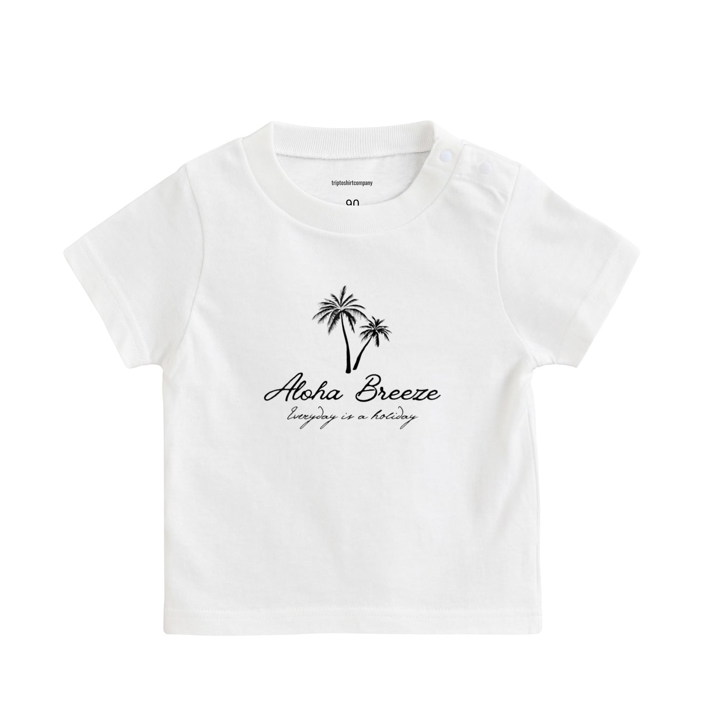 Aloha Breeze ベビーTシャツ ホワイト