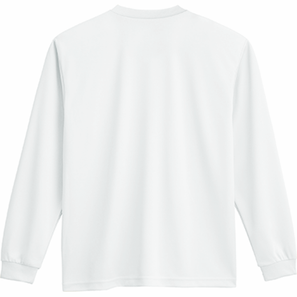 【Turtle Dreams|タートルドリームス】ドライロングスリーブTシャツ(大人用)|ユニセックス/吸汗速乾・UVカット/ナチュラルリンク対応(ホワイト)
