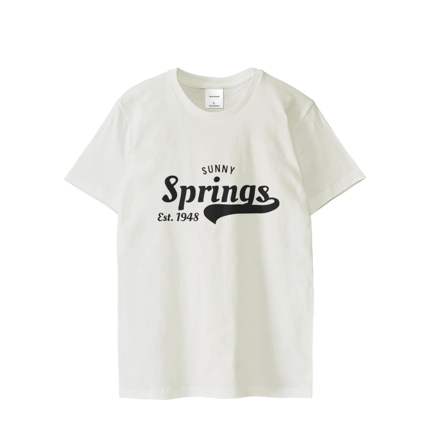リンクコーデ Springs 大人用 Tシャツ ホワイト