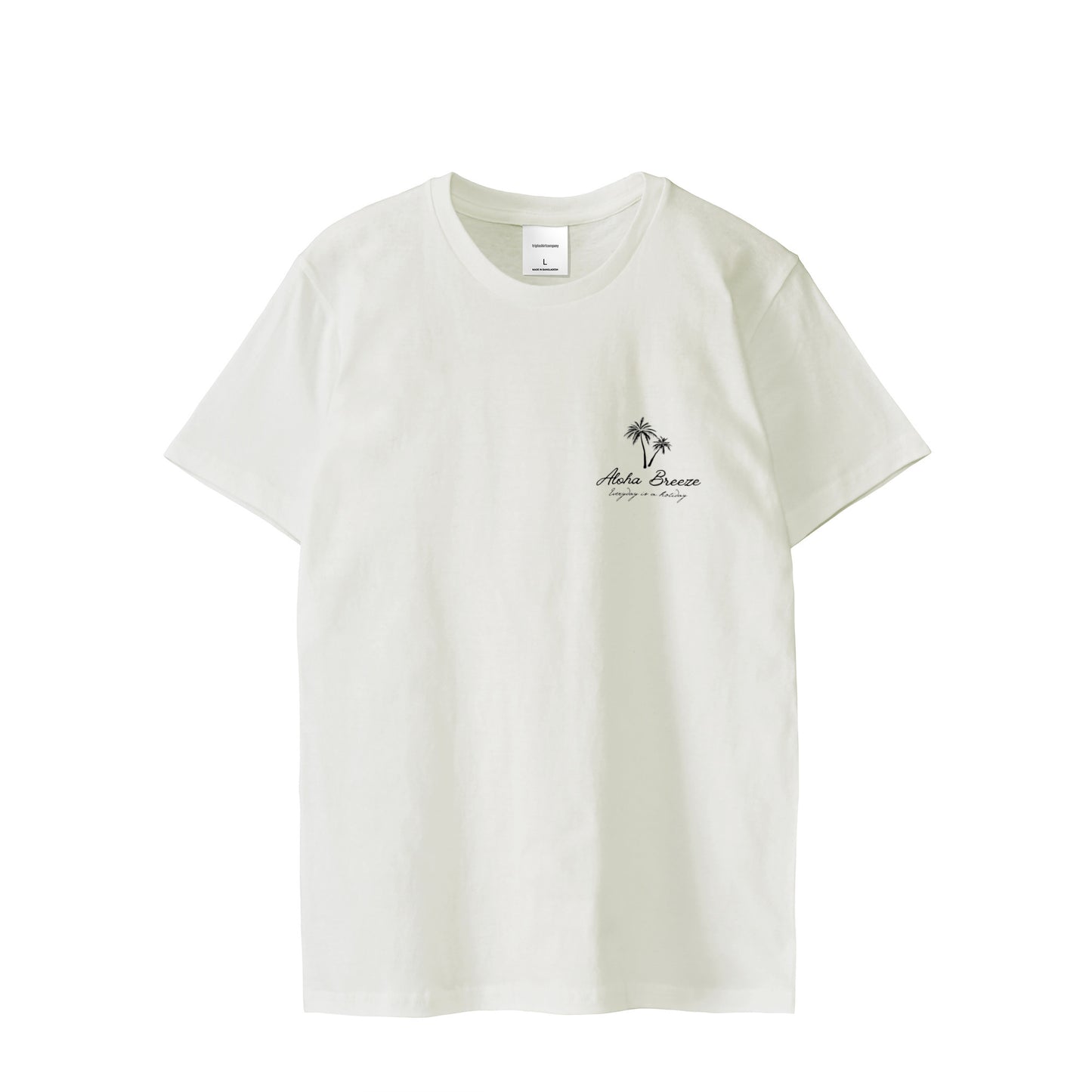 Aloha Breeze ミニロゴ 大人用Tシャツ
