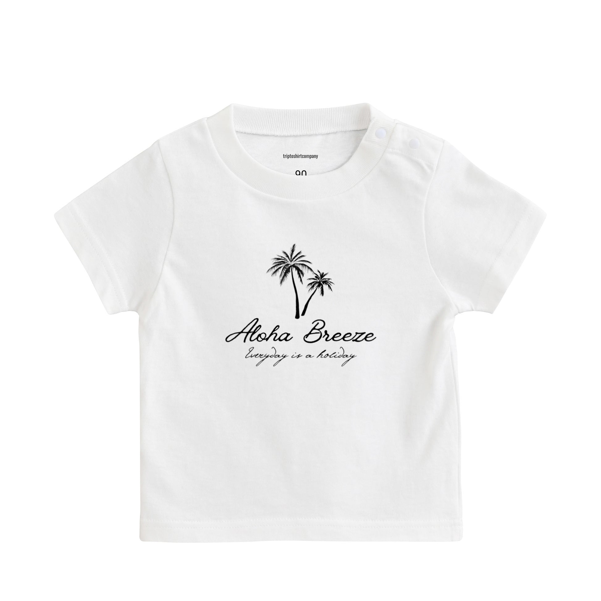 Aloha Breeze ベビーTシャツ ホワイト