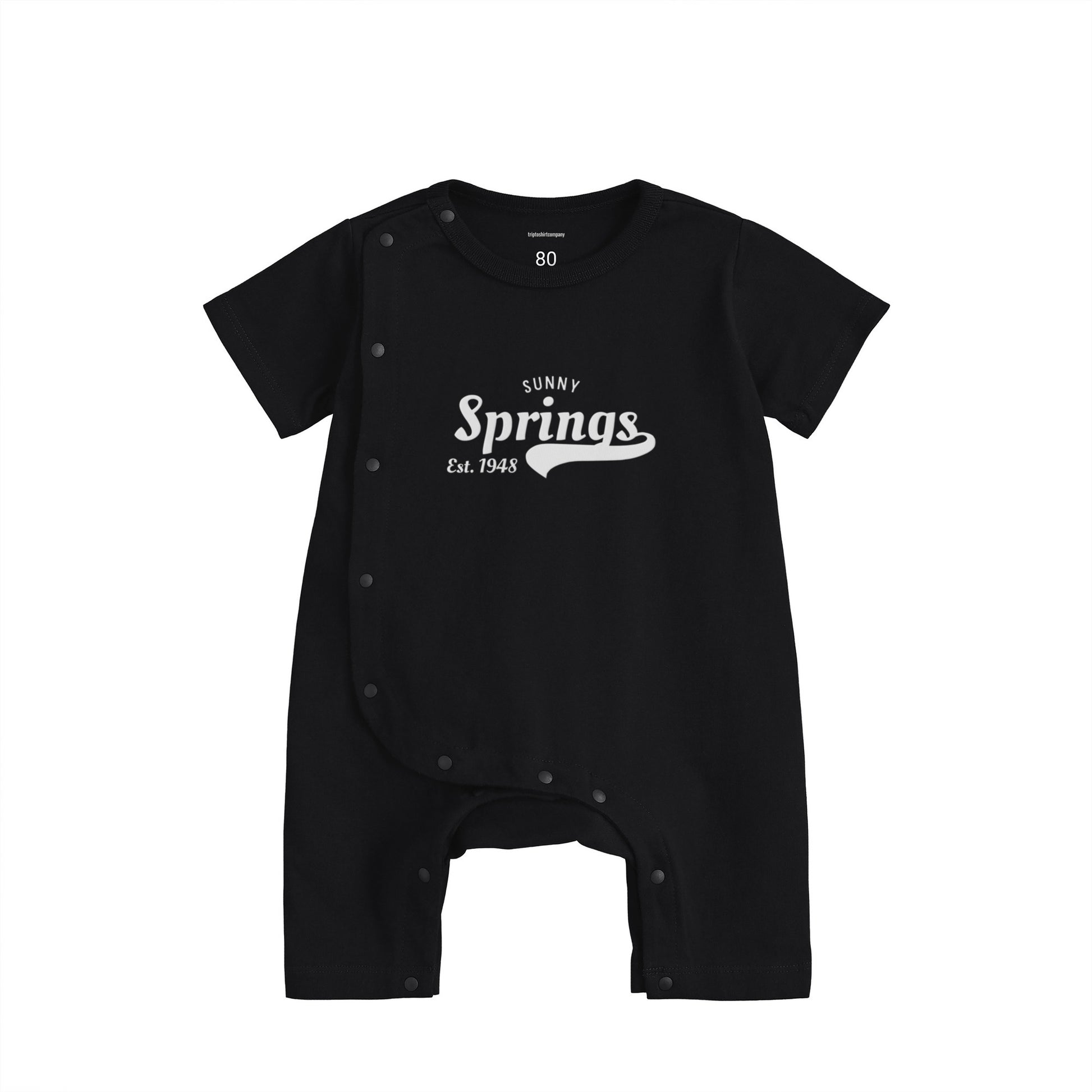 リンクコーデ Springs ベビー カバーオール ブラック