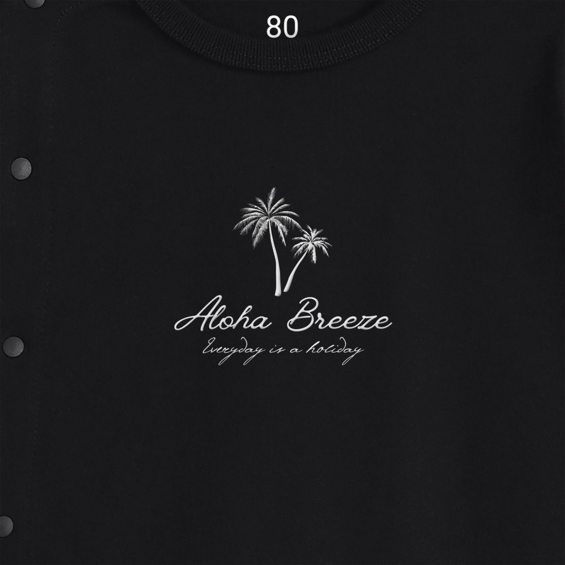 Aloha Breeze カバーオール 刺繍写真