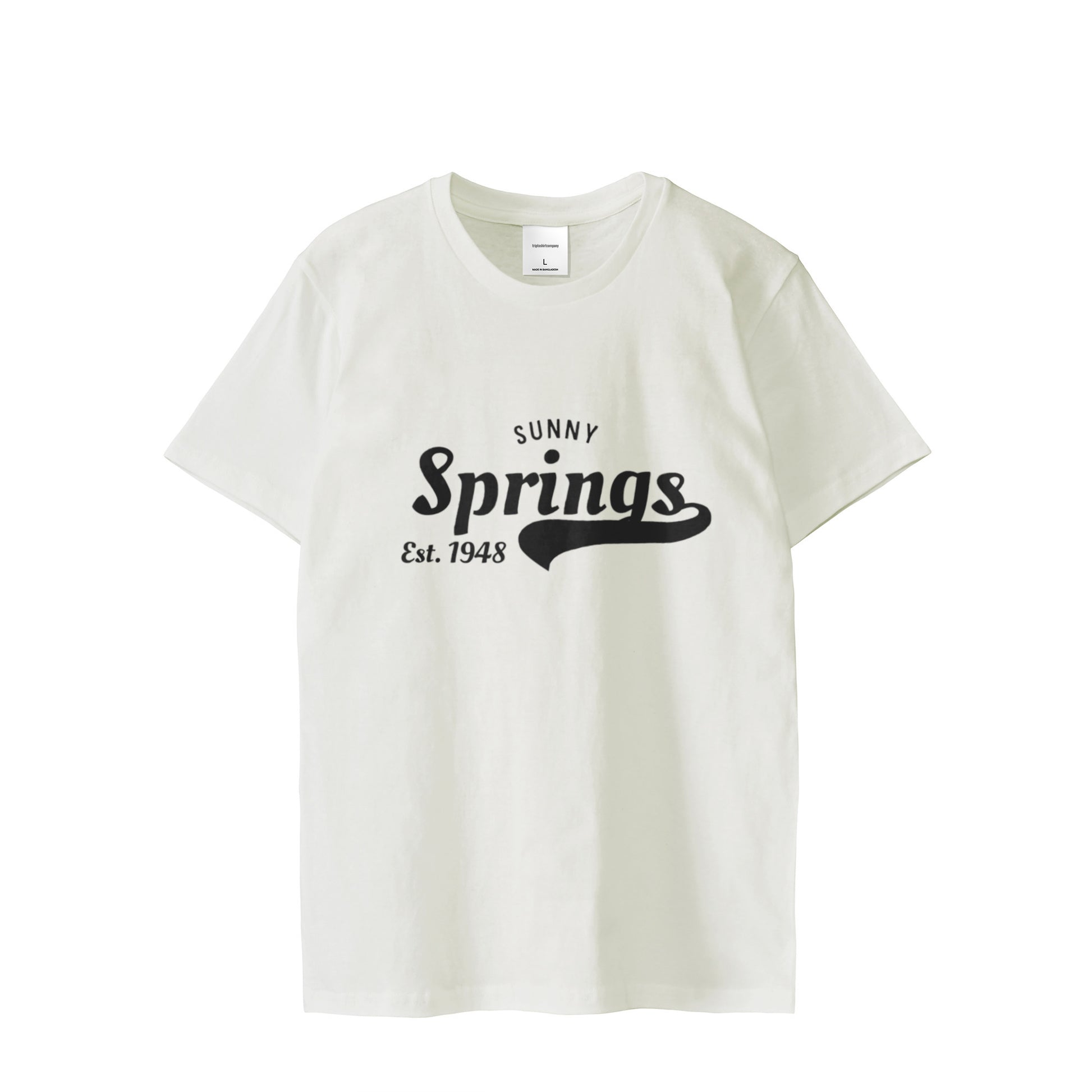 リンクコーデ Springs 大人用 Tシャツ ホワイト