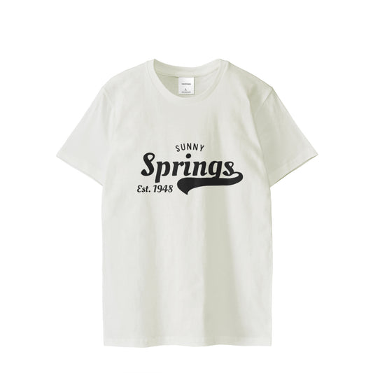 リンクコーデ Springs 大人用 Tシャツ ホワイト