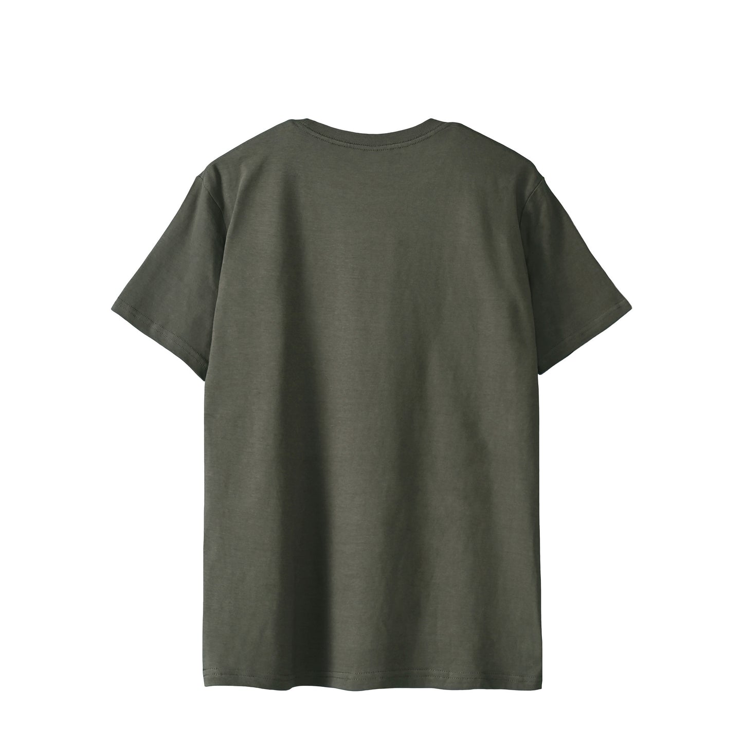 【Springs】大人用スポーティーTシャツ｜ユニセックス／コットン100％／中厚生地／親子＆ペットとリンクコーデOK（チャコール）